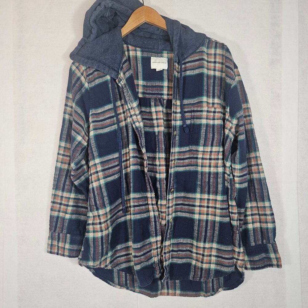 Plaid Hooded Jacket